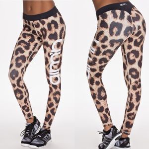 aimn leopard leggings